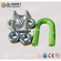 Wire Rope Accessories Carbon Steel Clamp Fastener